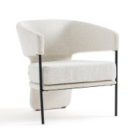 Кресло Из малой пряжи Palazzo единый размер бежевый LA REDOUTE INTERIEURS  фото, kupilegko.ru